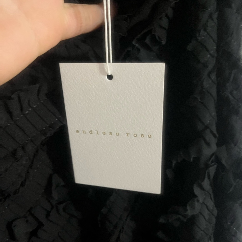 Endless Rose Black Strapless Dress - Picture 3 of 5